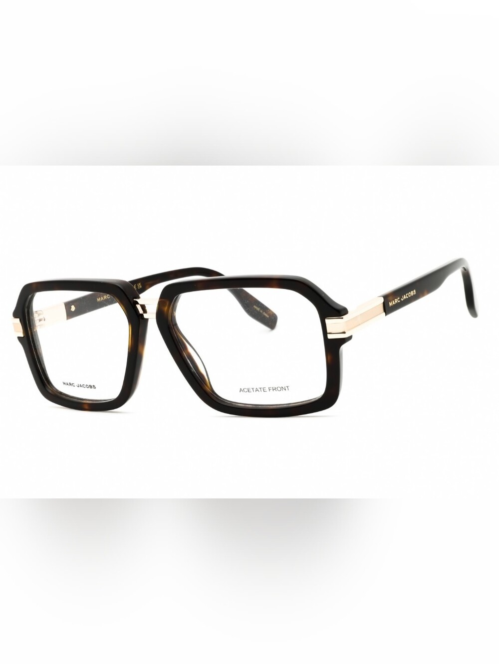 Marc Jacobs MARC 715, HAVANA/Clear Demo Lens, Men's Eyewear Frame, Size55X15X145